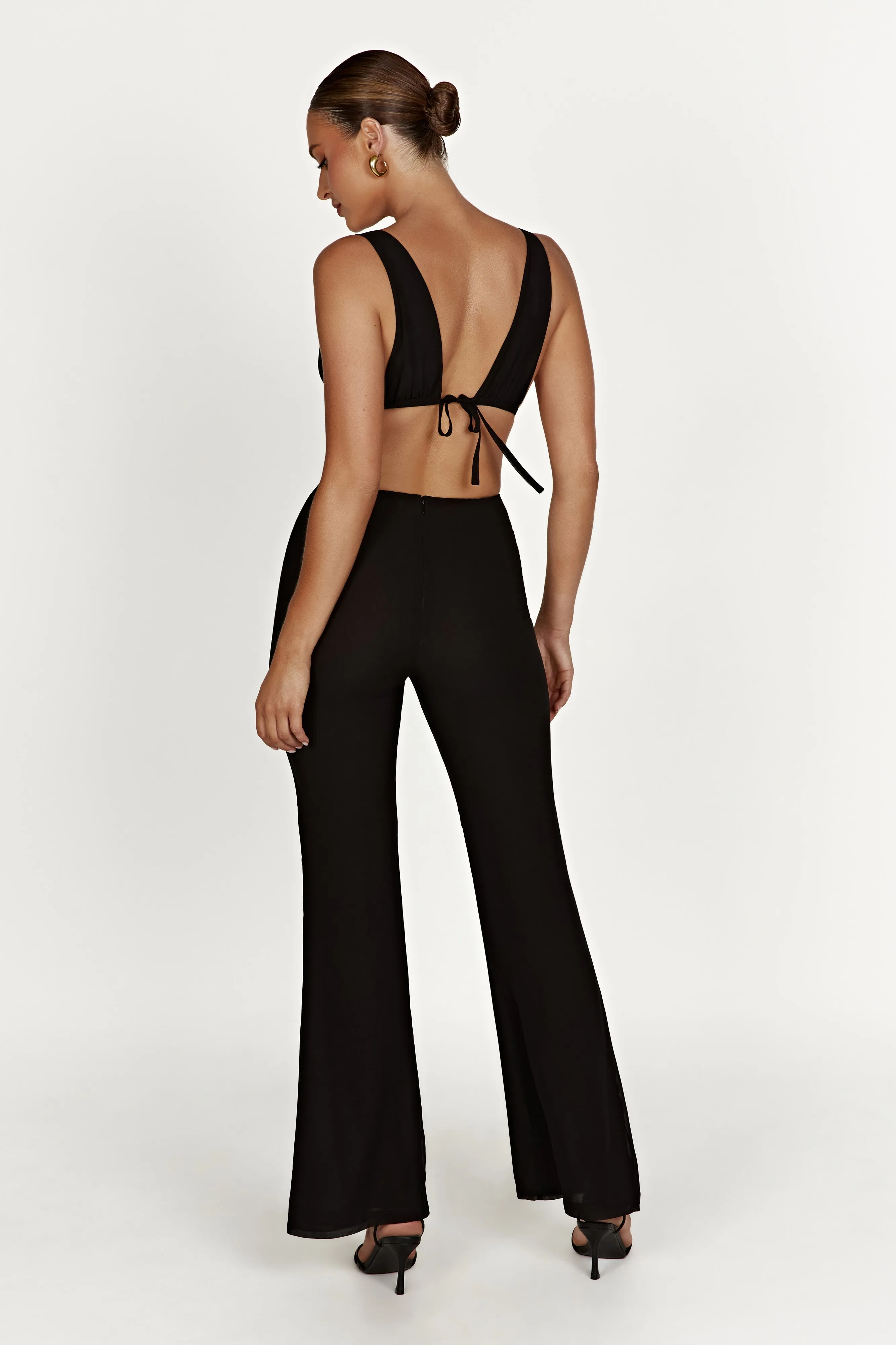 Daisie Chiffon Top - Black sold by Meshki product image thumbnail 5