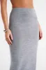 Brittany Knit Midi Skirt - Grey Marle sold by Meshki