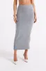 Brittany Knit Midi Skirt - Grey Marle sold by Meshki