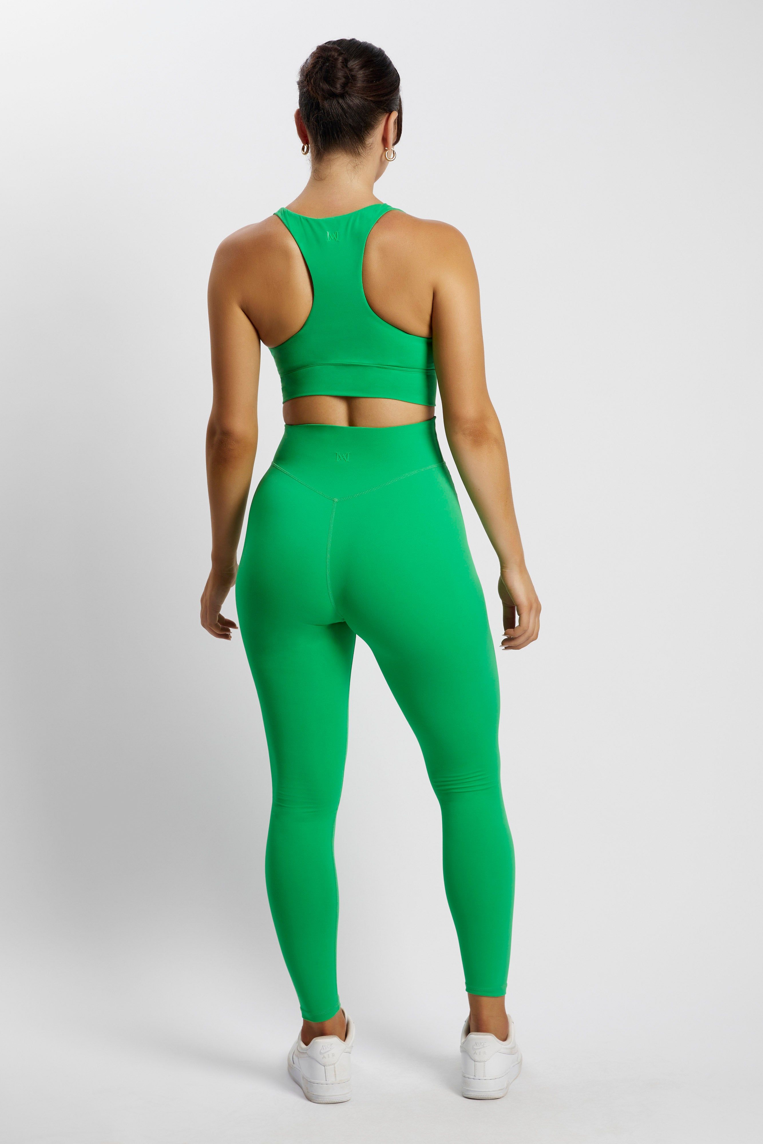 Thea Racerback Crop Top - Bright Green sold by Meshki product image thumbnail 7