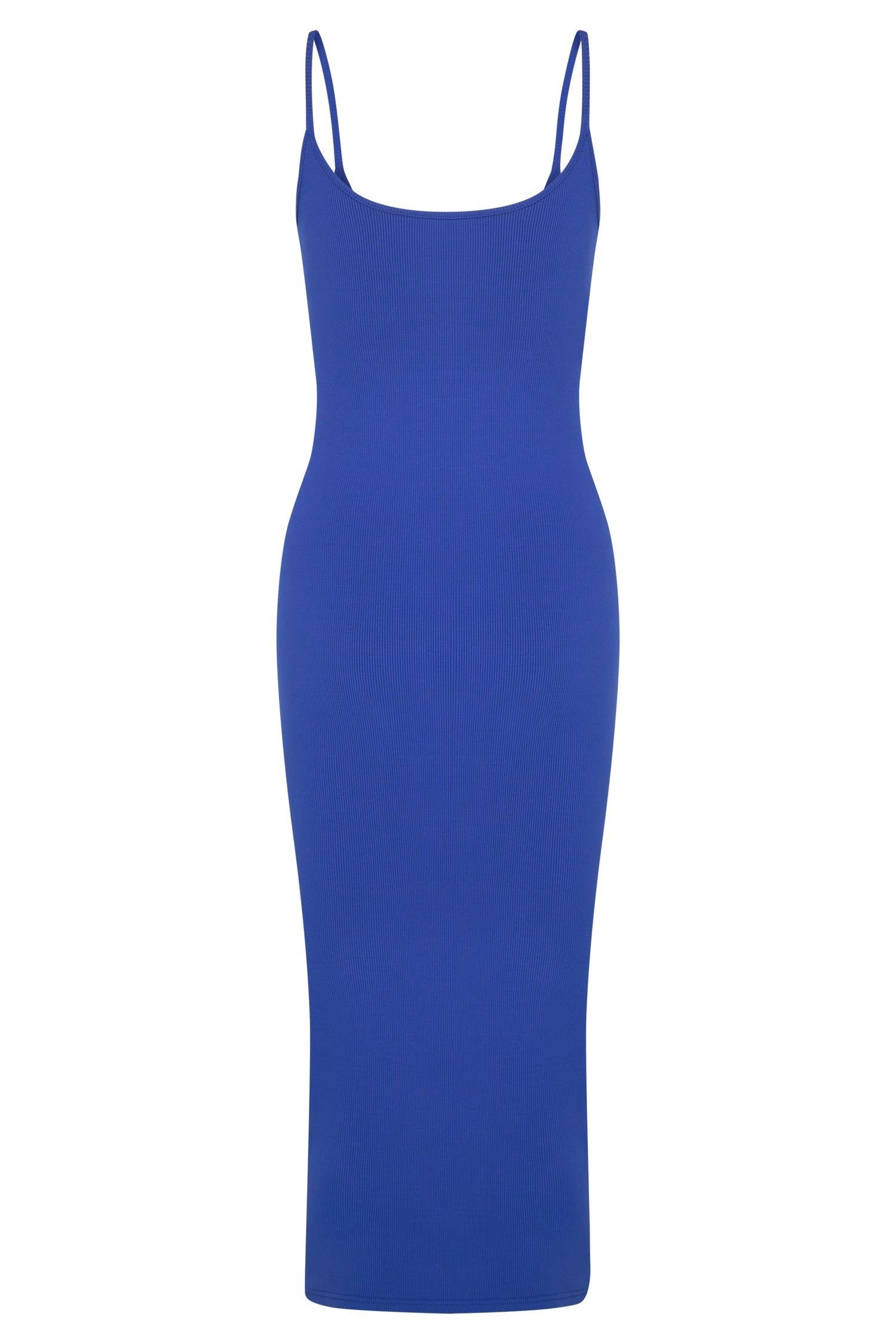 Alexis Ribbed Cami Midi Dress - Cobalt Blue sold by Meshki product image thumbnail 8