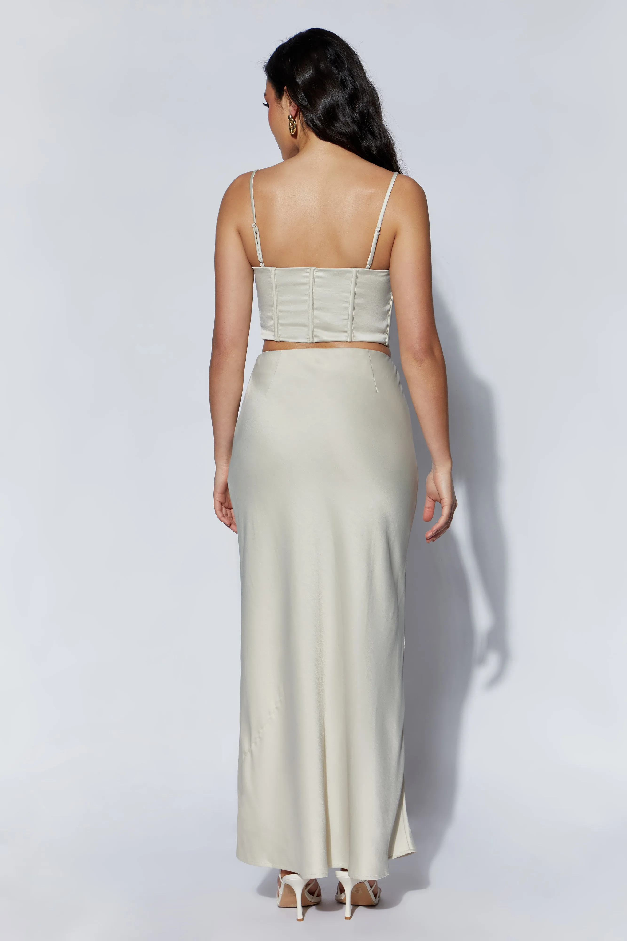 Cyra Corset Top - Wheat sold by Meshki product image thumbnail 2