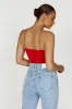 Adeline Rose Halter Top - Red sold by Meshki