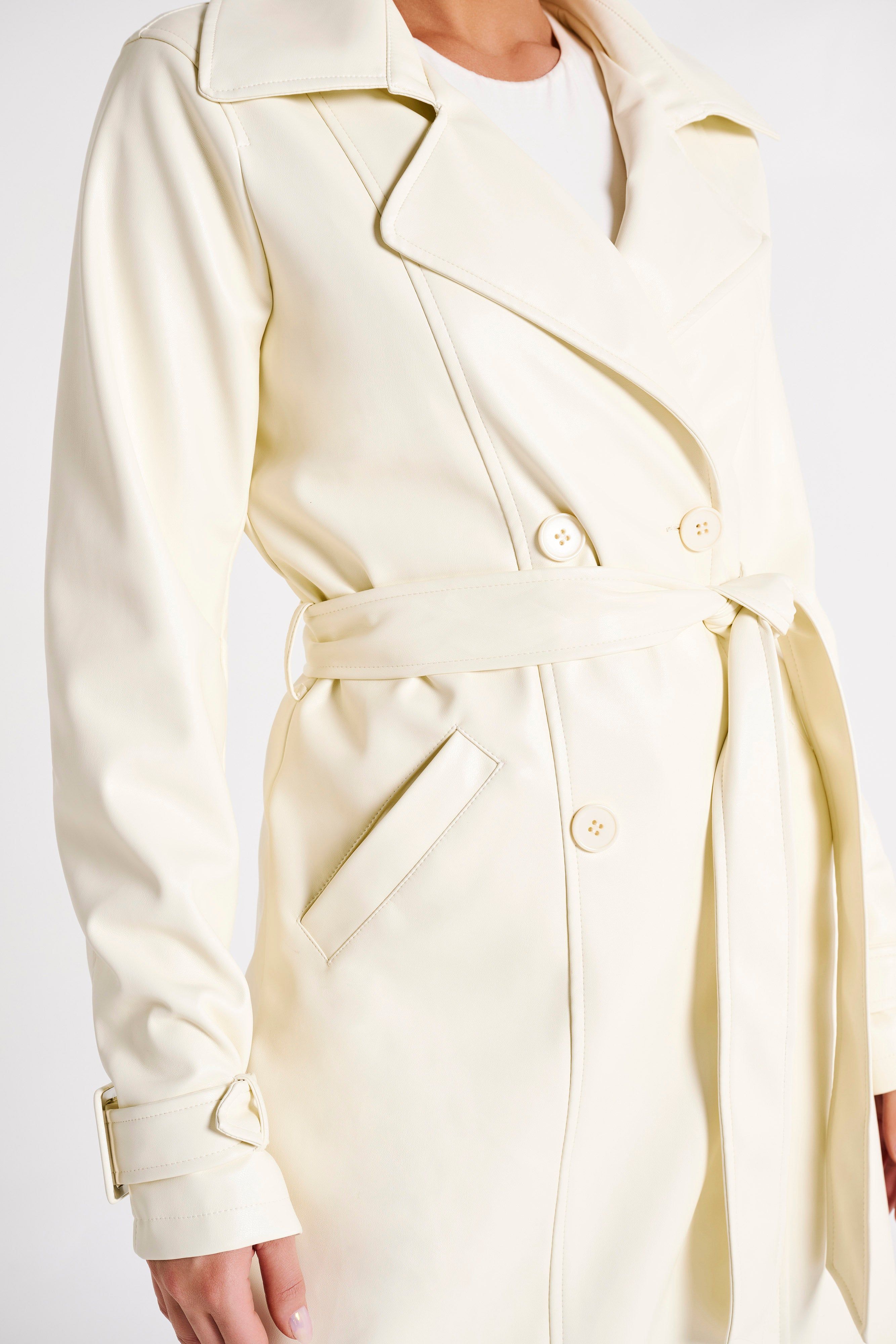 Isla Pu Trench - Vanilla sold by Meshki product image thumbnail 3