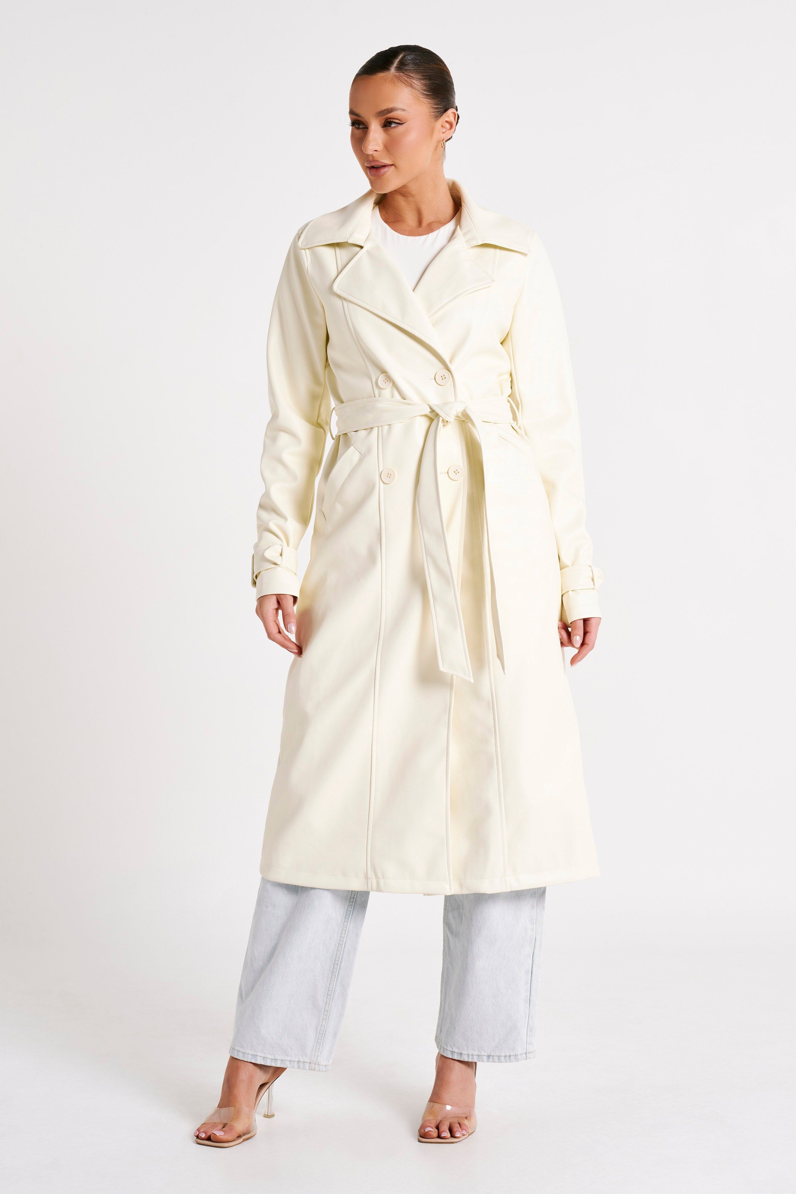 Isla Pu Trench - Vanilla sold by Meshki product image thumbnail 2