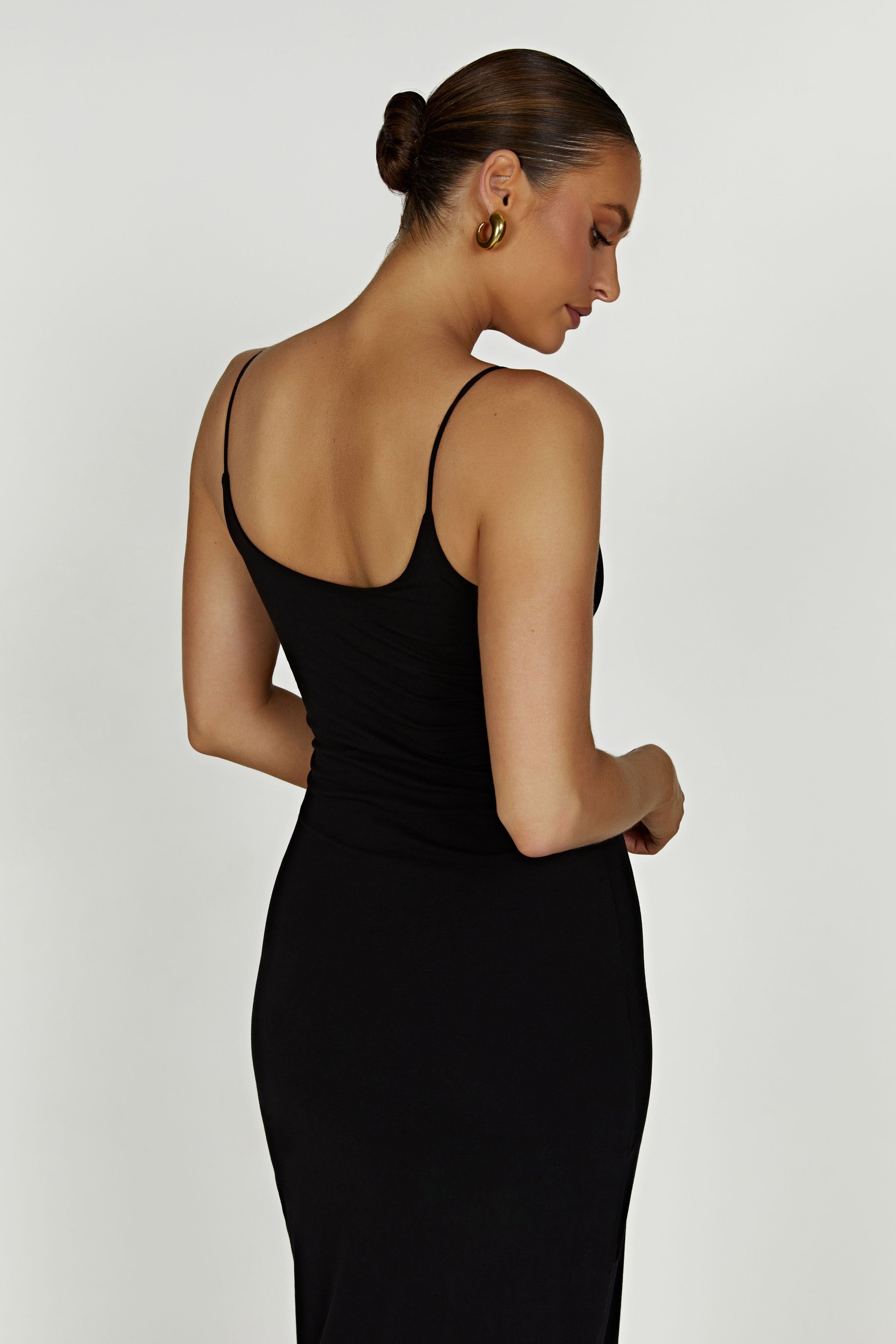 Aylani Cami Maxi Dress - Black sold by Meshki product image thumbnail 7