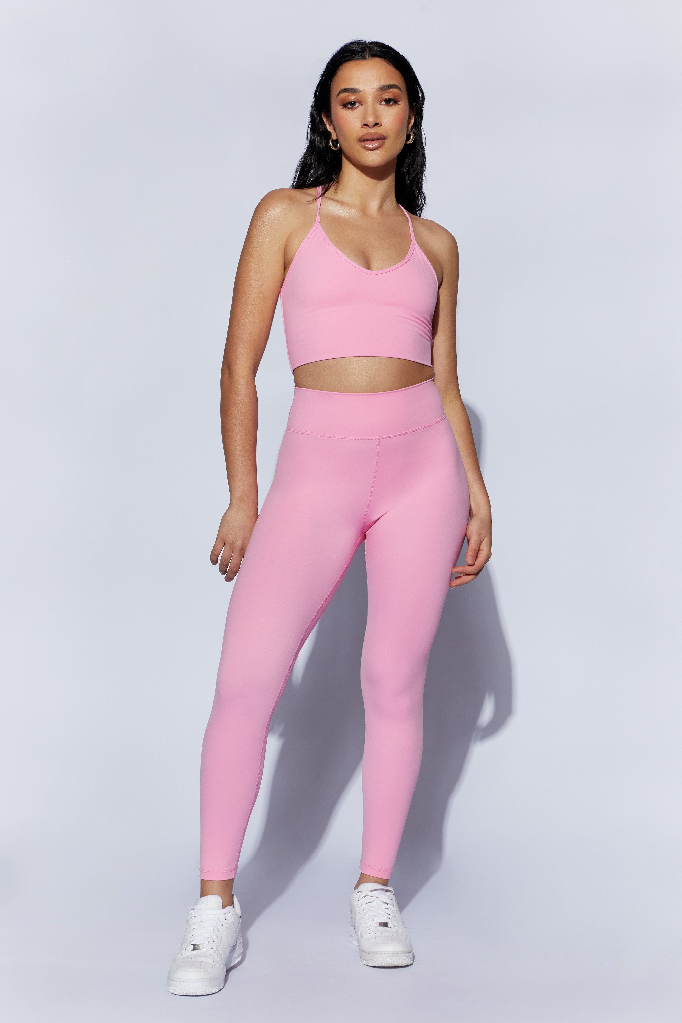 Edena V Back Crop Top - Candy Pink sold by Meshki product image thumbnail 5