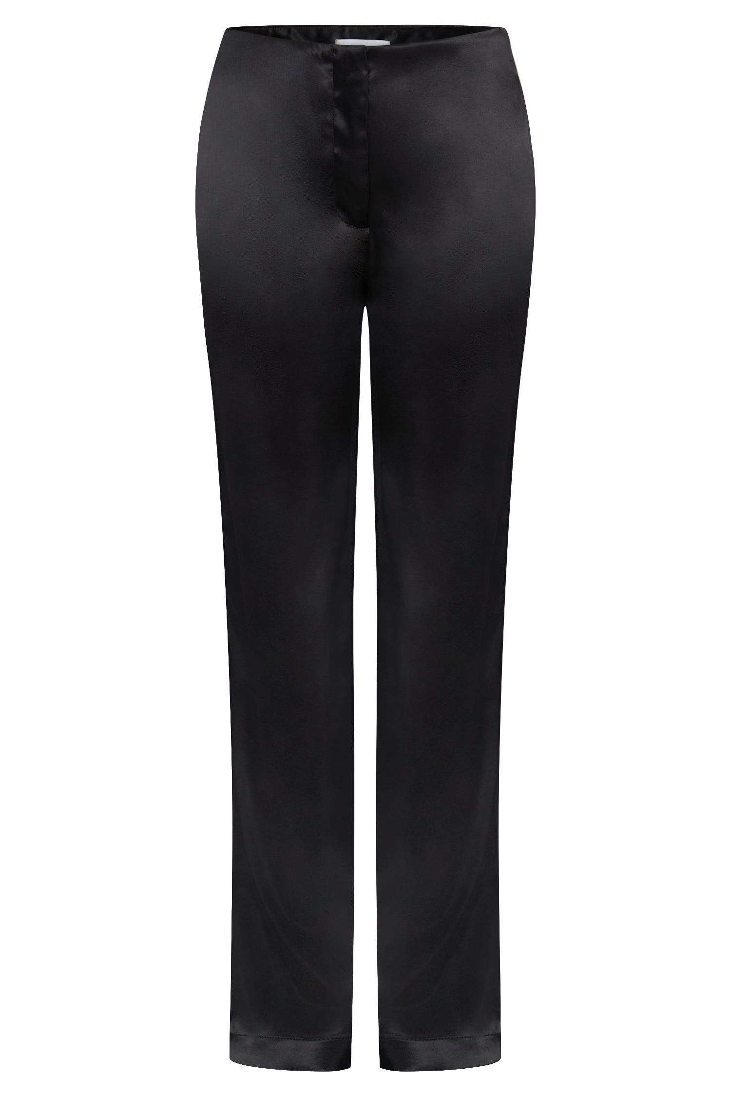 Nicolette Low Rise Satin Pants - Black sold by Meshki product image thumbnail 10