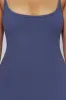 Alexis Ribbed Cami Midi Dress - Midnight Navy sold by Meshki