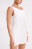 Yvette Off Shoulder Mini Dress - White sold by Meshki