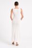 Antonia Buttoned Knit Maxi Dress - White sold by Meshki
