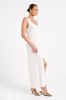 Antonia Buttoned Knit Maxi Dress - White sold by Meshki
