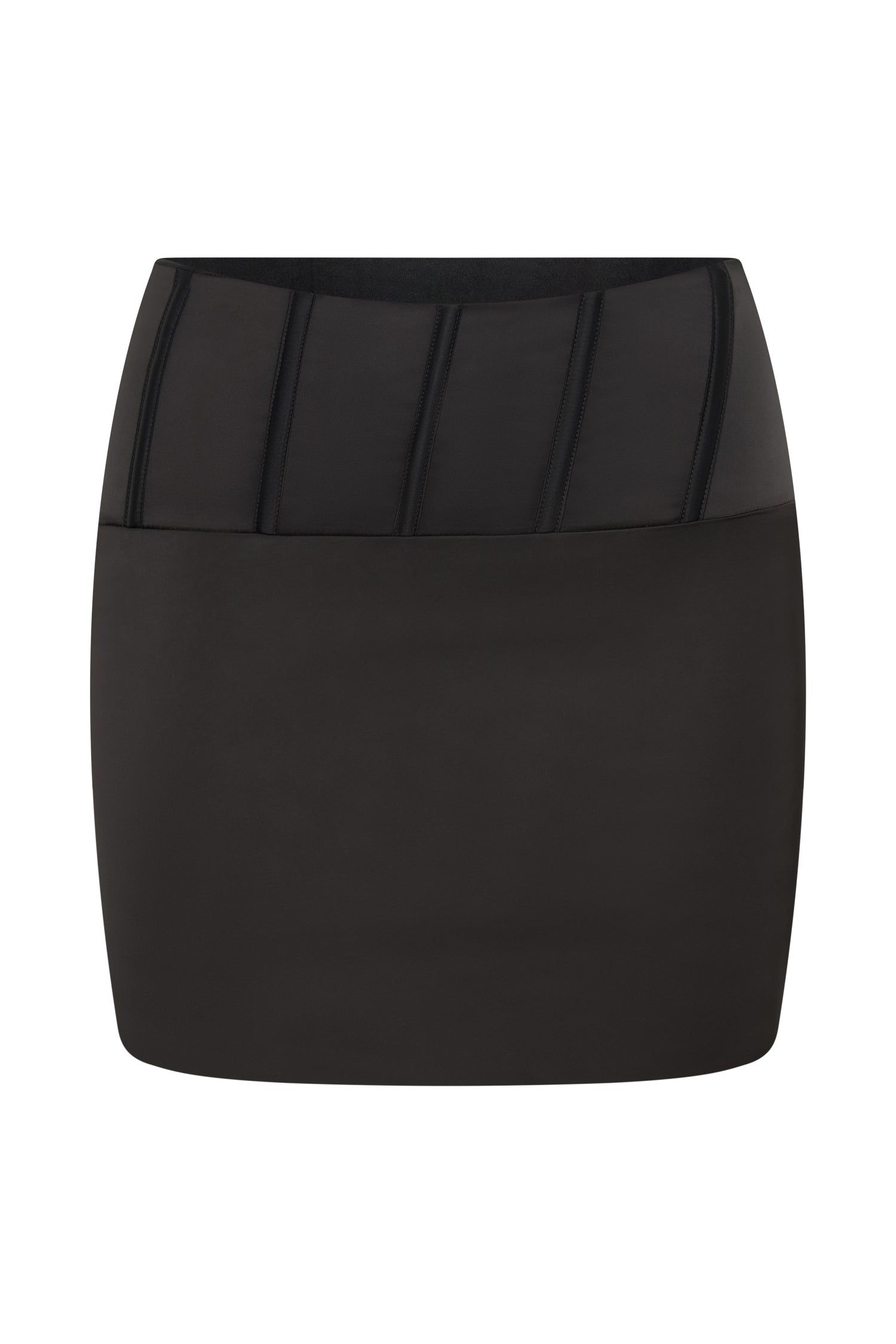 Scarlet Corset Mini Skirt - Black sold by Meshki product image thumbnail 9