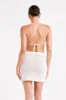 Sylvana Crochet Halter Top - White sold by Meshki