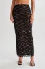 Elska Lace Maxi Skirt - Black sold by Meshki