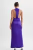 Jacquelyn Racerback Maxi Dress - Deep Purple sold by Meshki