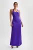 Jacquelyn Racerback Maxi Dress - Deep Purple sold by Meshki
