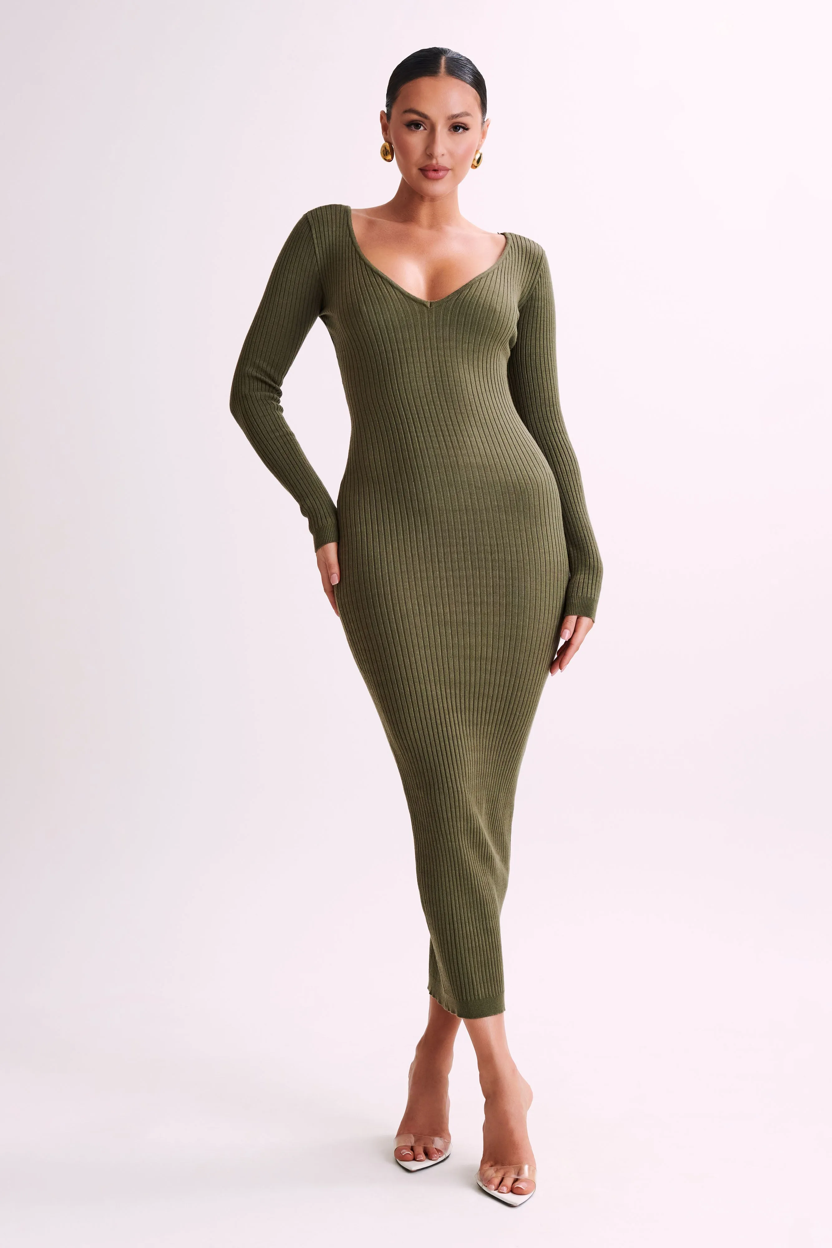スカート andmary Nei knit set flare dress Nei knit set flare dress