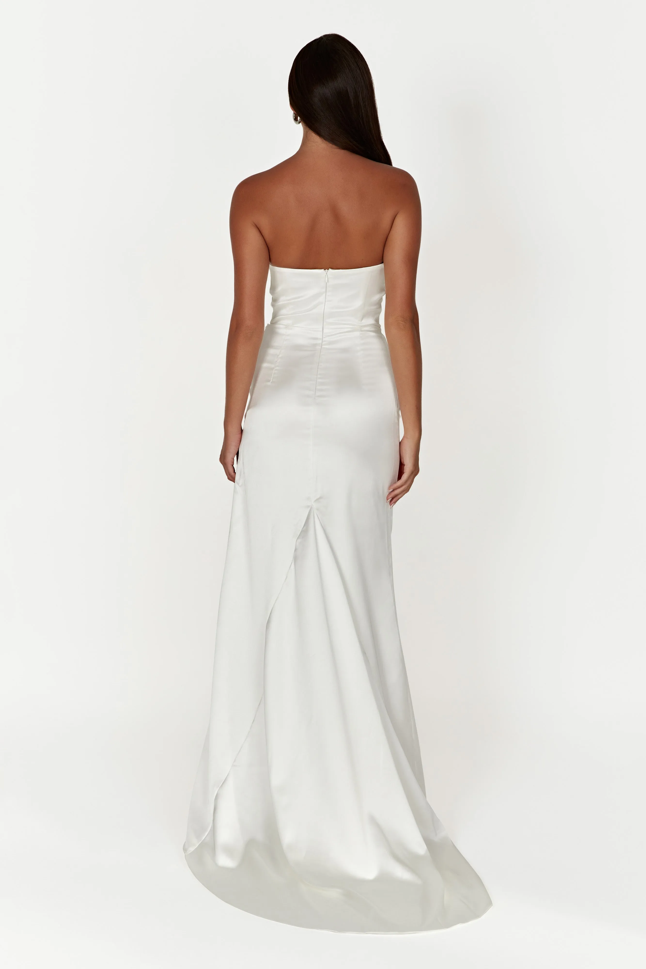 Marilyn Corset Gown - White sold by Meshki product image thumbnail 2