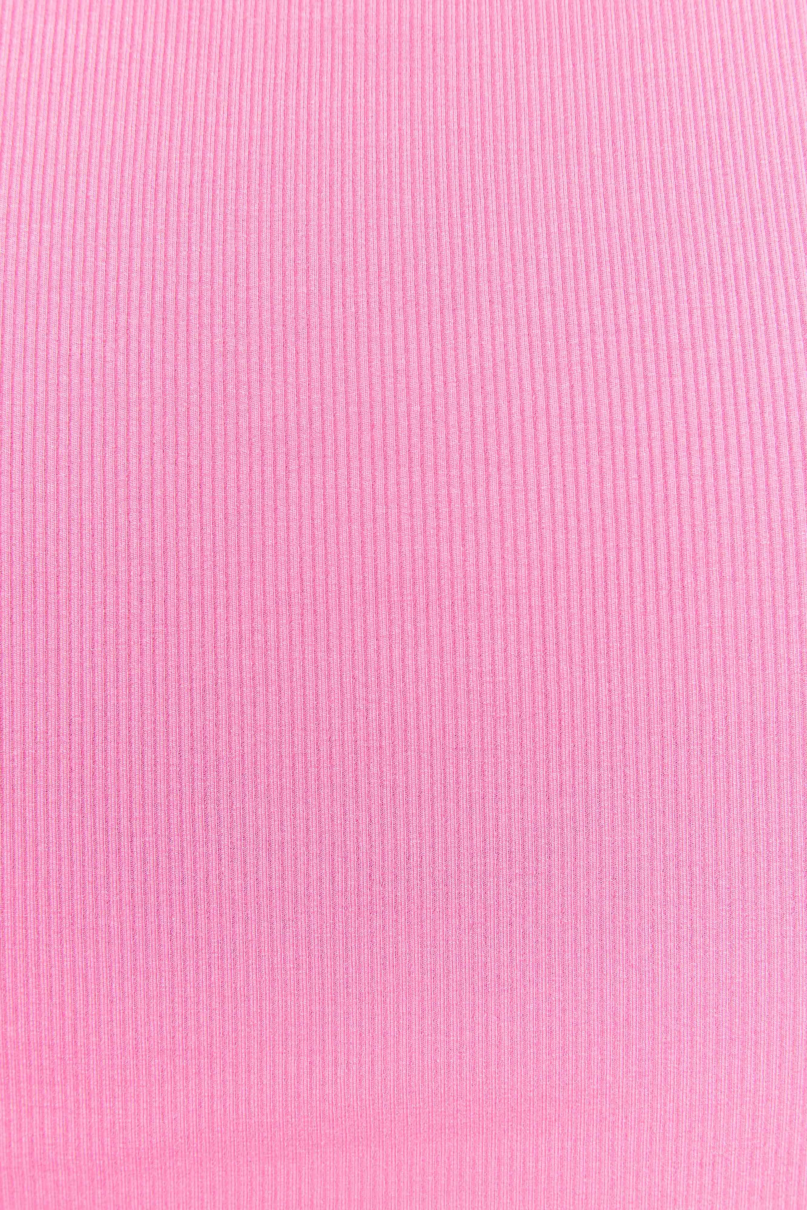 Zanna Ribbed Tank Top - Bubblegum Pink sold by Meshki product image thumbnail 6