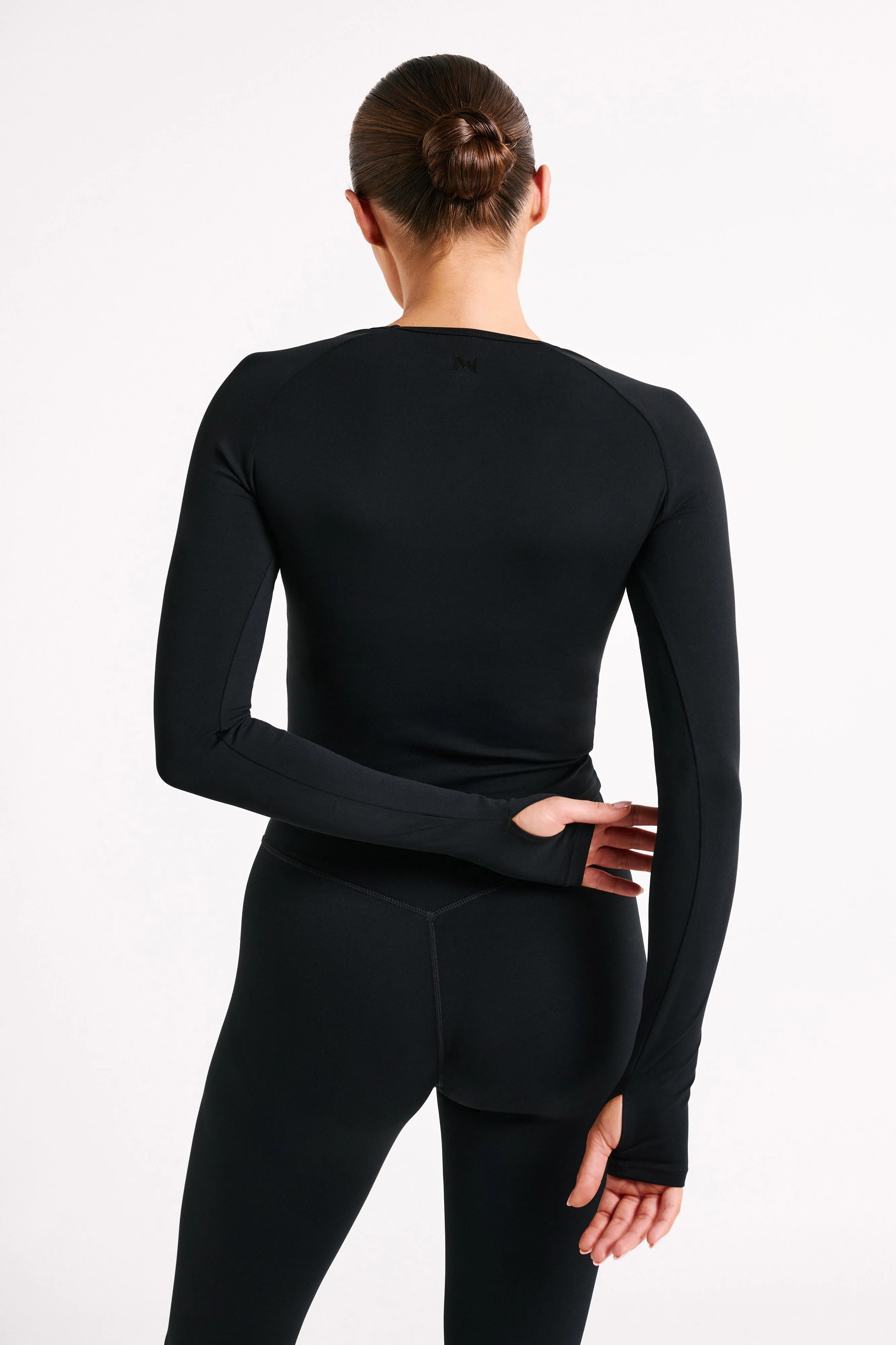 Venus Long Sleeve Top - Black sold by Meshki product image thumbnail 3