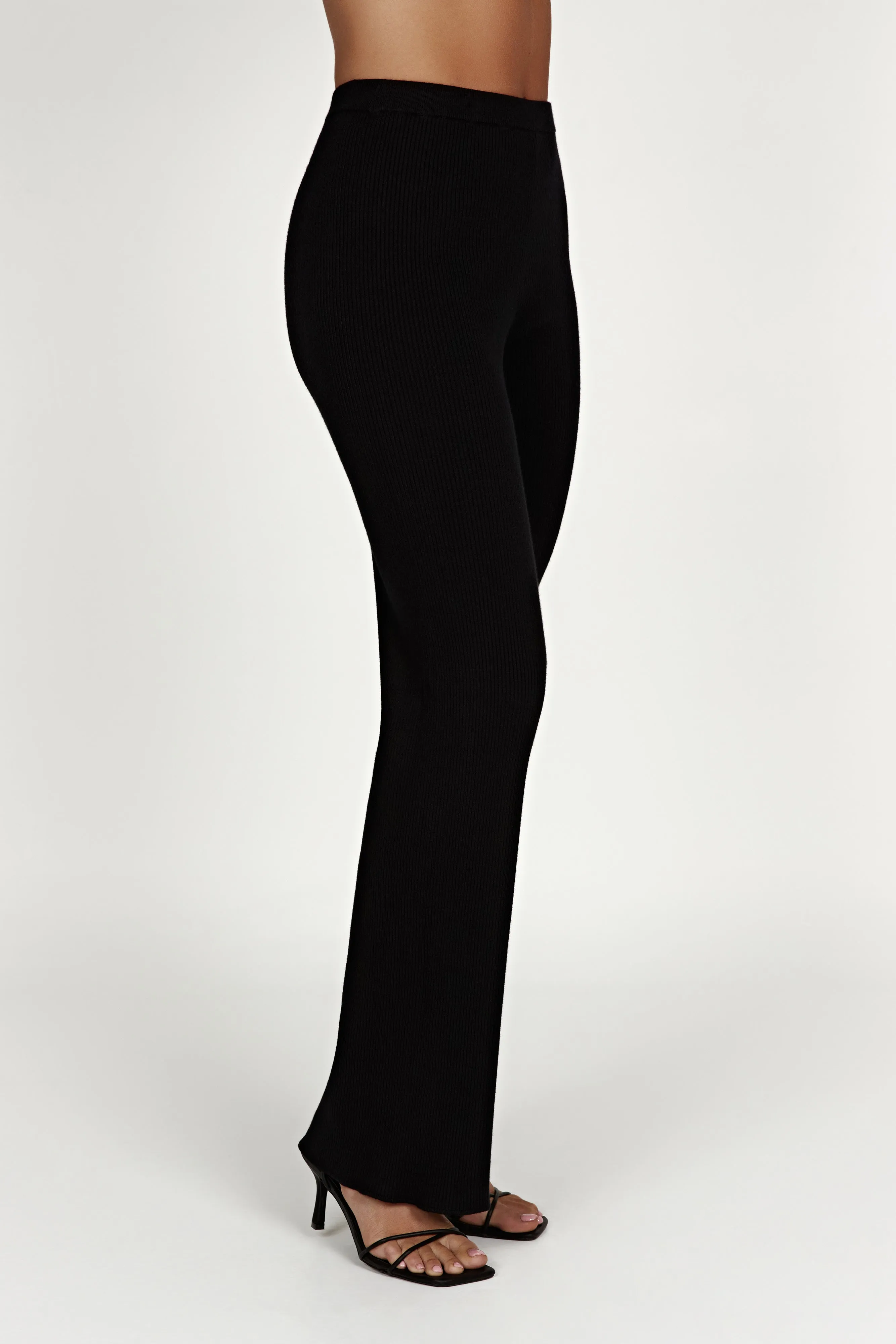 Jovie Knit Pants - Black sold by Meshki product image thumbnail 4