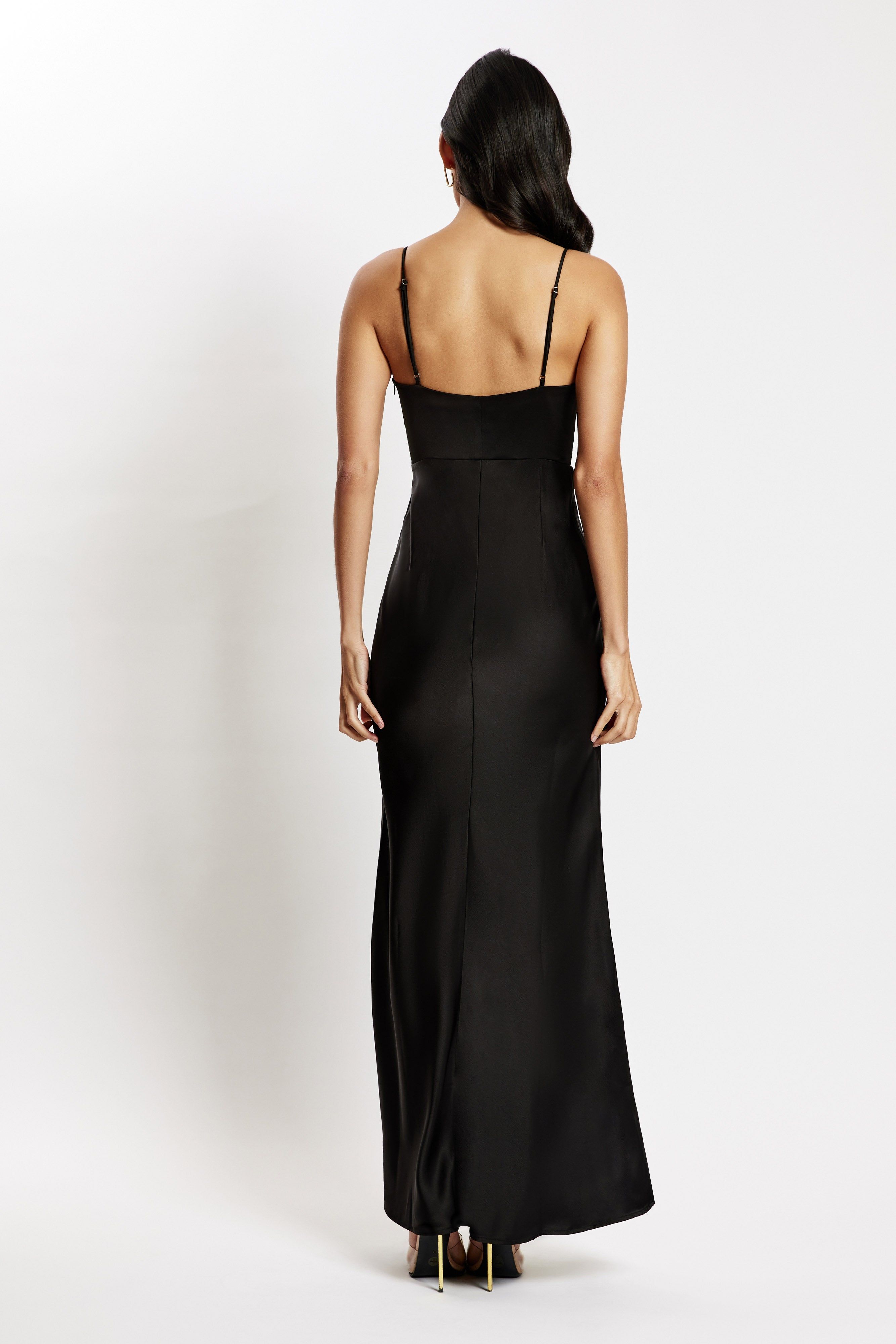 Desirie Corset Maxi Dress - Black sold by Meshki product image thumbnail 3