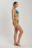 Peyton Tie Up Bikini Bottom - Green sold by Meshki