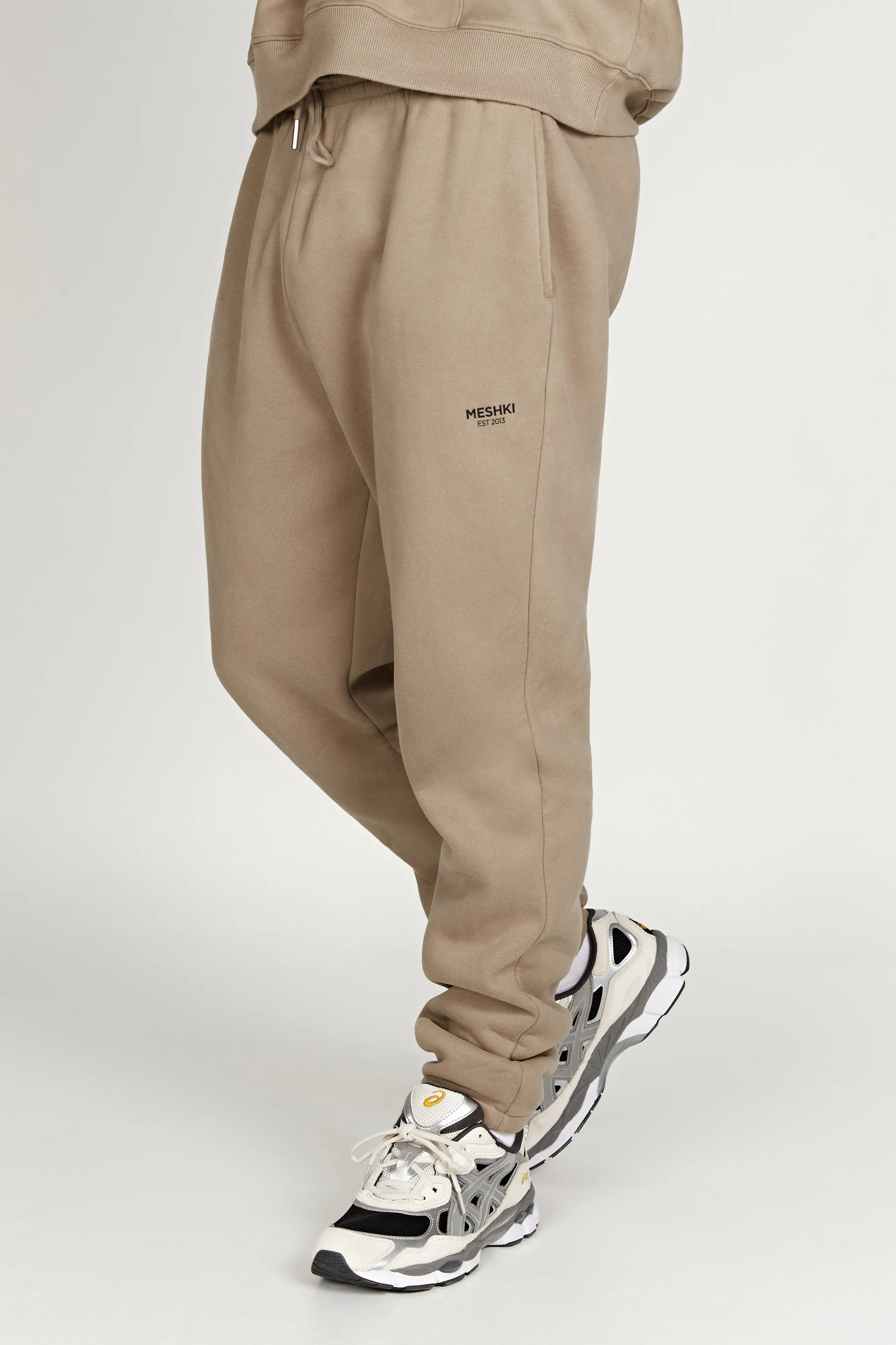 Frankie Unisex Jogger - Cement sold by Meshki product image thumbnail 5