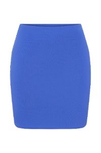 Harlow Mini Skirt - Cobalt Blue sold by Meshki