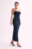 Cassie Modal Fishtail Maxi Dress - Black sold by Meshki