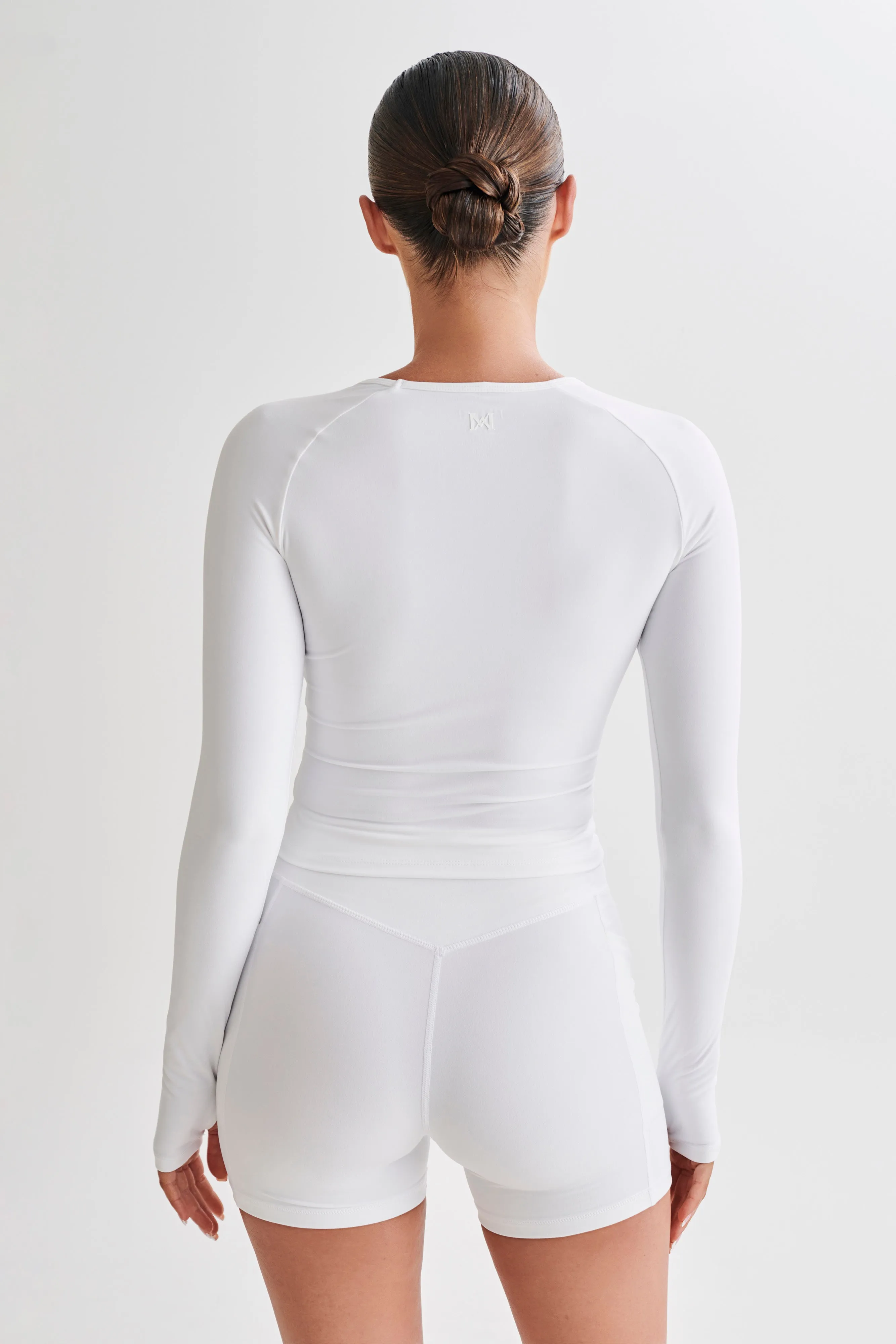 Venus Long Sleeve Top - White sold by Meshki product image thumbnail 3