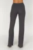 Linnie Straight Leg Knit Pant - Charcoal sold by Meshki