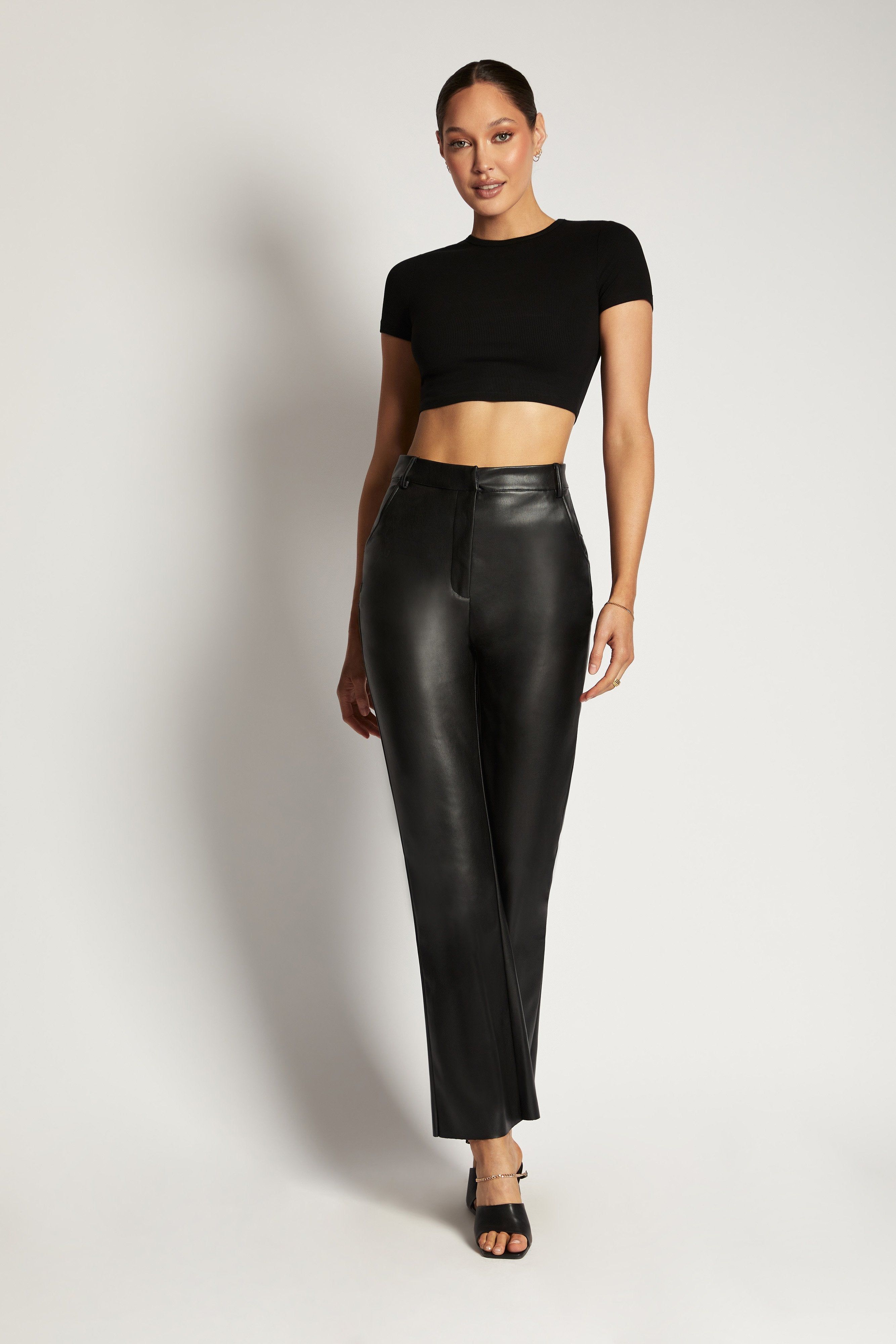 Alba Ribbed Tshirt - Black sold by Meshki product image thumbnail 7