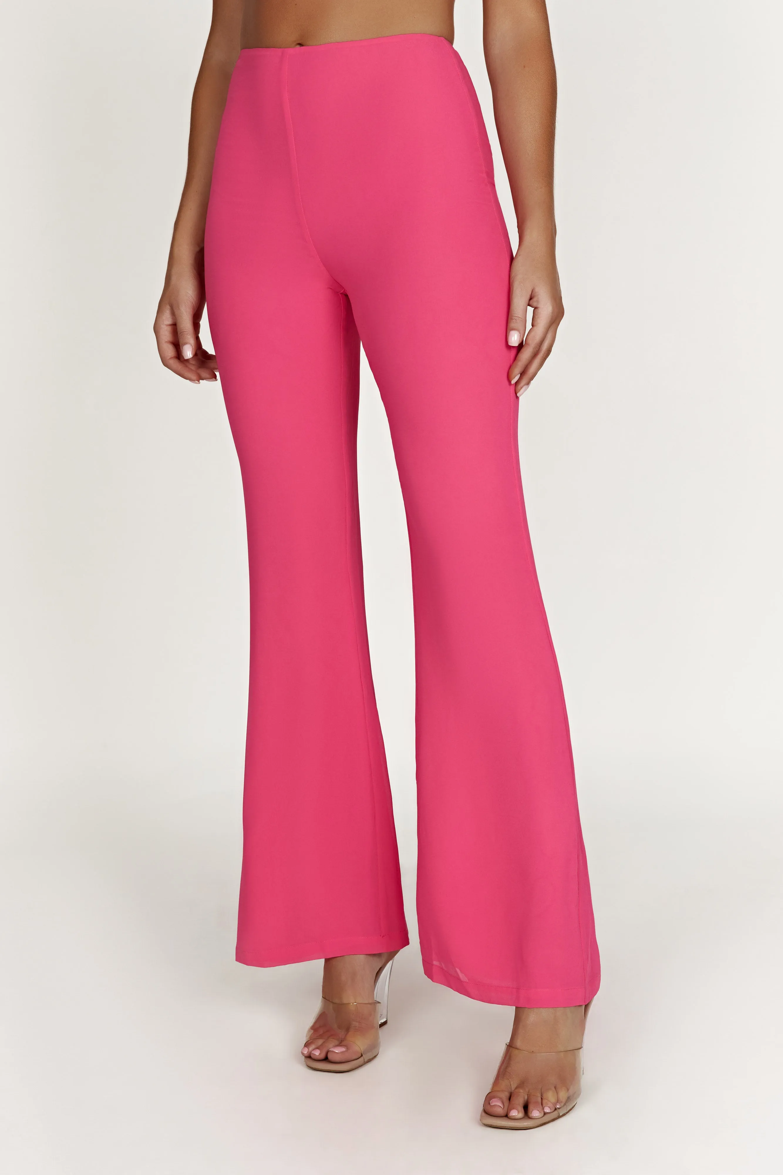 Daisie Chiffon Pants - Candy Pink sold by Meshki product image thumbnail 5