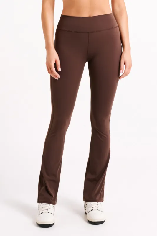 Sherrie Yoga Pants - Dark Chocolate made by Meshki