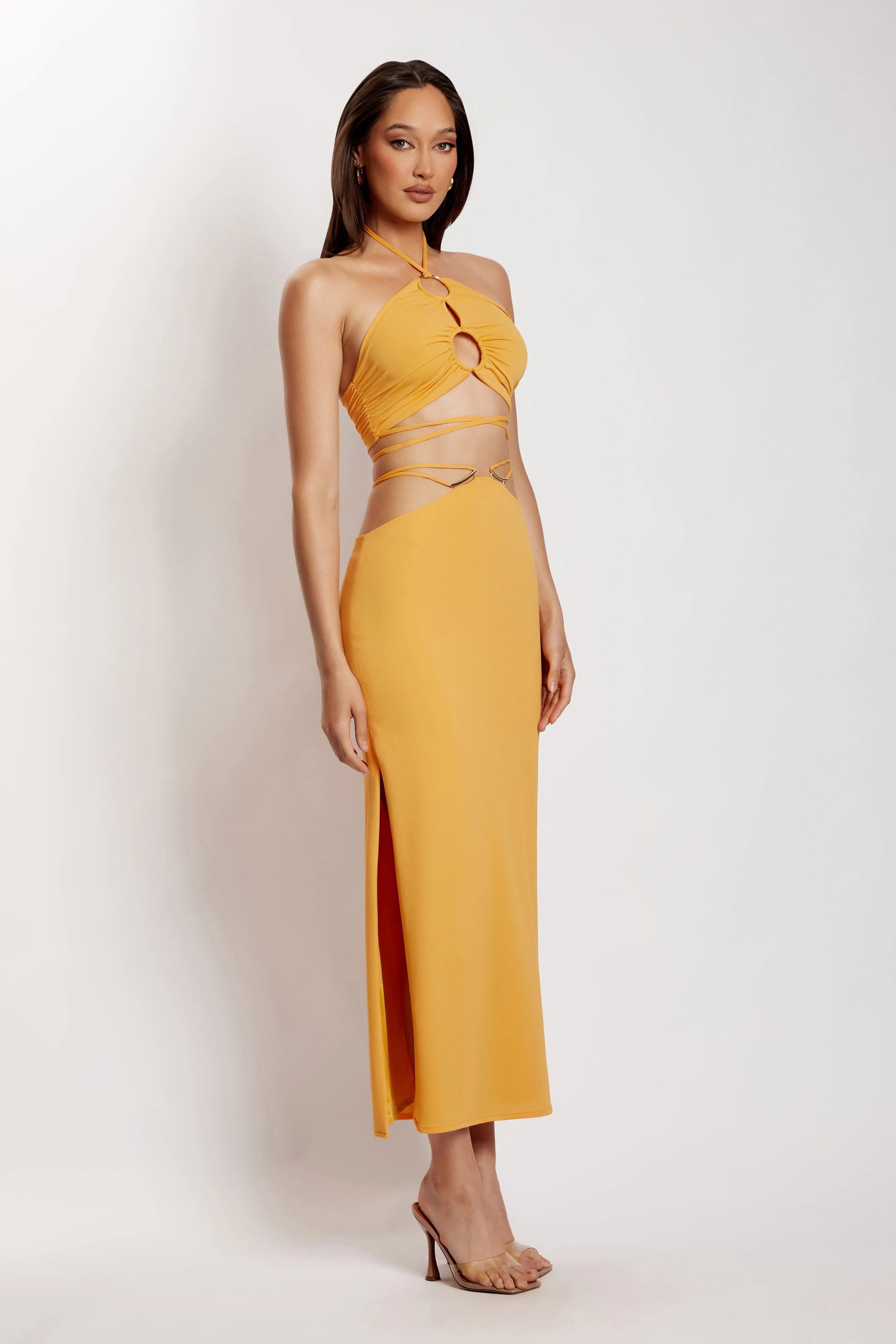 Erika Maxi Skirt With Hardware - Mango sold by Meshki product image thumbnail 4