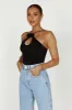 Adeline Rose Halter Top - Black sold by Meshki