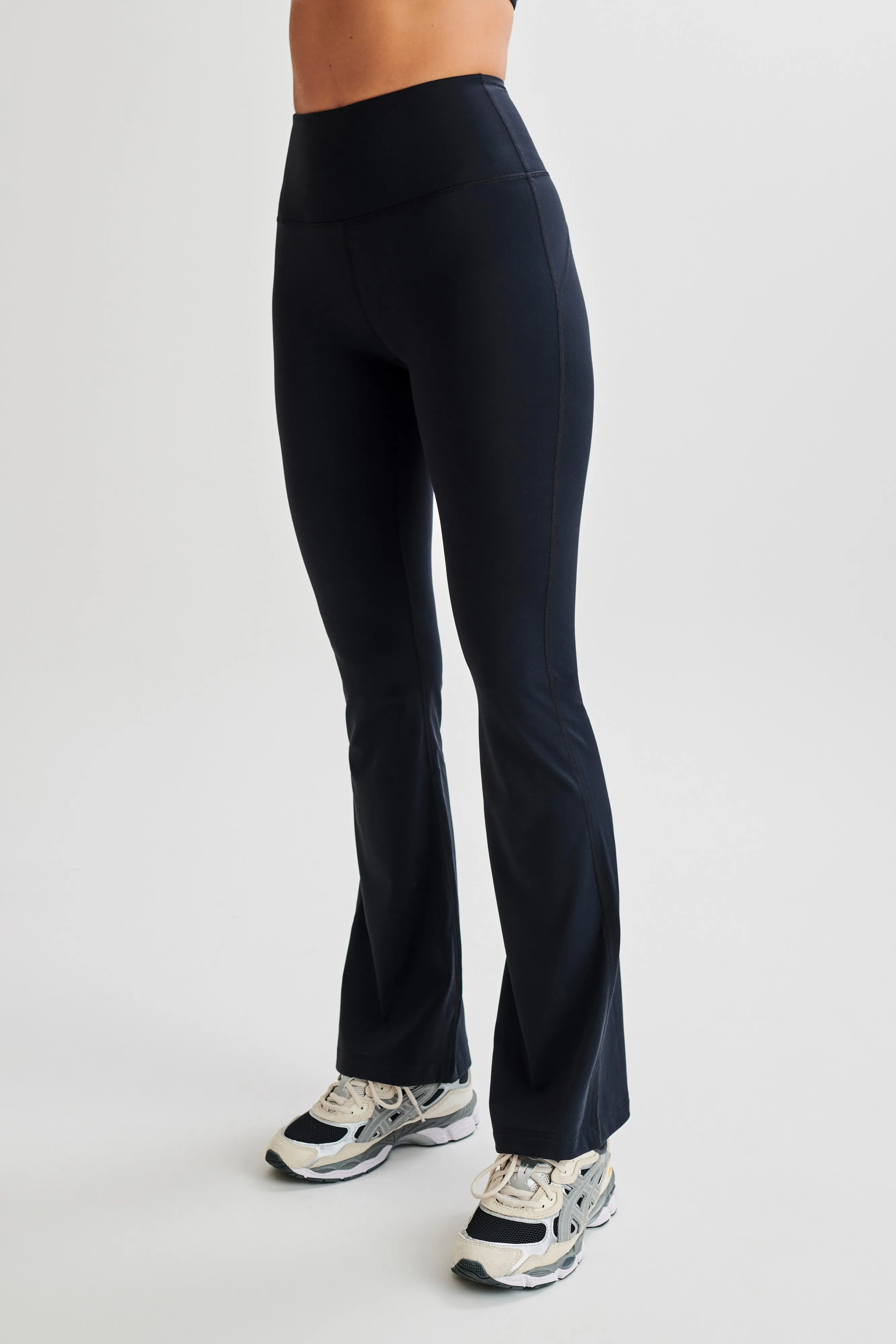 Jesse Flared Yoga Pants - Black sold by Meshki product image thumbnail 5