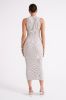 Sienna Midi Knit Dress - Grey sold by Meshki