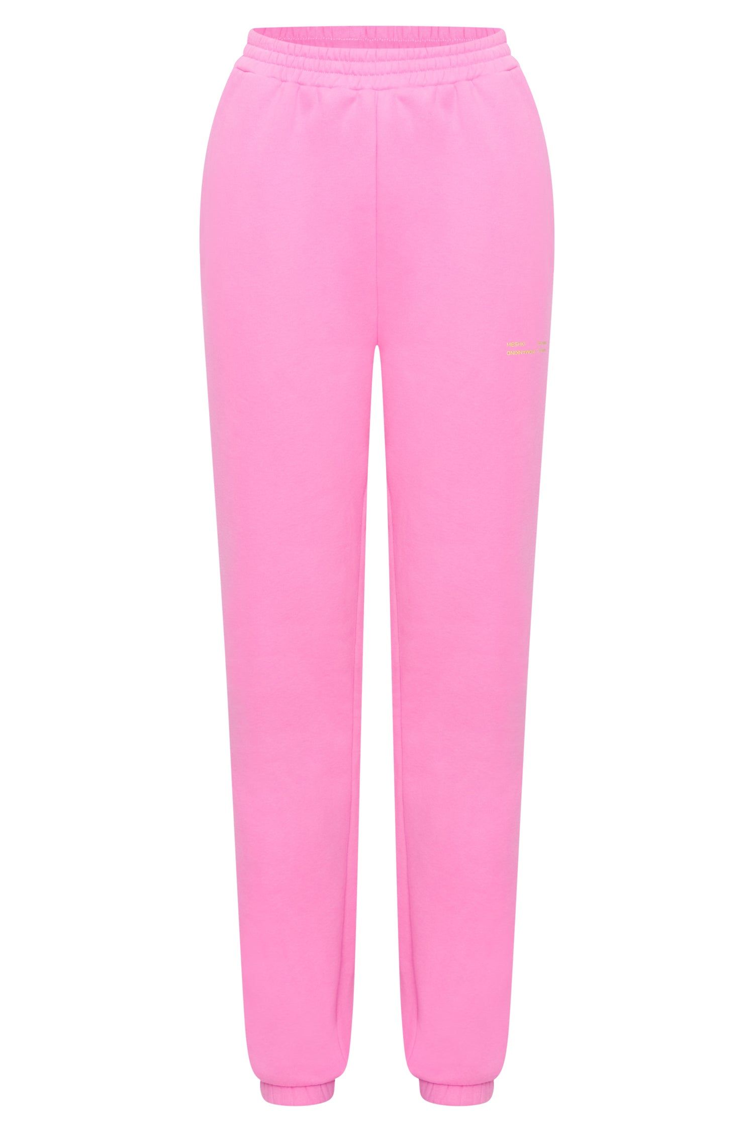 Camille Oversized Fleeceback Jogger - Candy Pink sold by Meshki product image thumbnail 8
