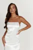 Whitney Wetlook Maxi Dress - White sold by Meshki