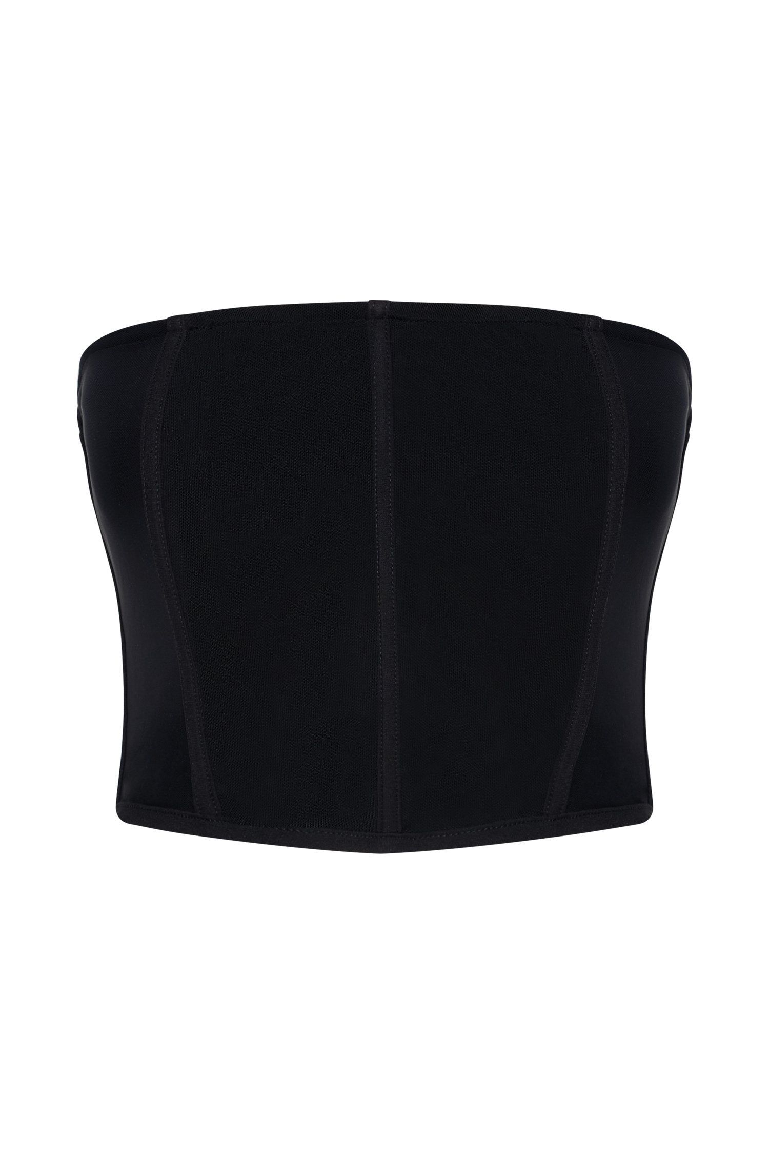 Allie Mesh Corset - Black sold by Meshki product image thumbnail 7