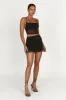 Tamra Strappy Diamante Top - Black sold by Meshki
