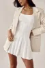 Koa Halter Neck Knit Mini Dress - White sold by Meshki