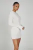 Maribelle Knit Long Sleeve Top - White sold by Meshki