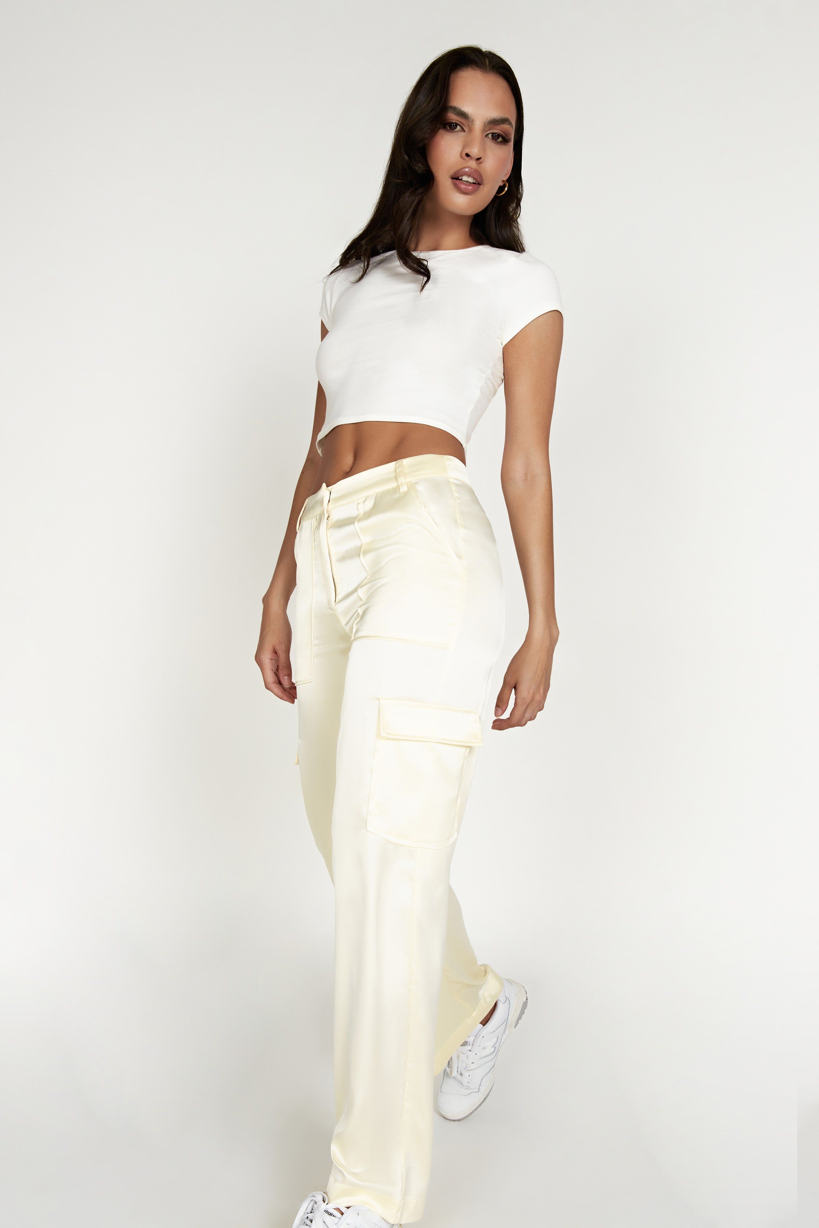 Haylee T-Shirt - White sold by Meshki product image thumbnail 7