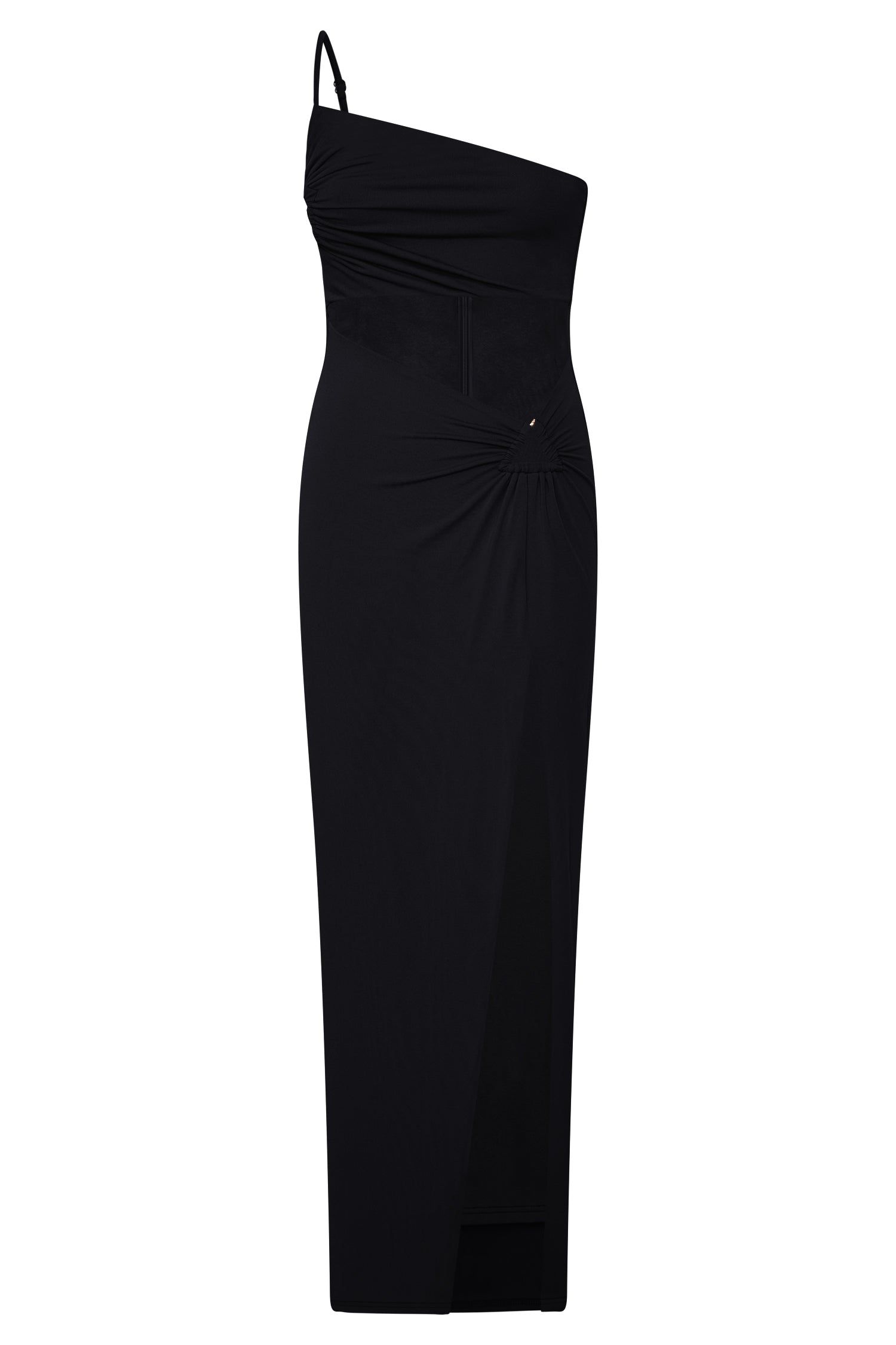Sami Cut Out Midi Dress With Hardware - Black sold by Meshki product image thumbnail 9