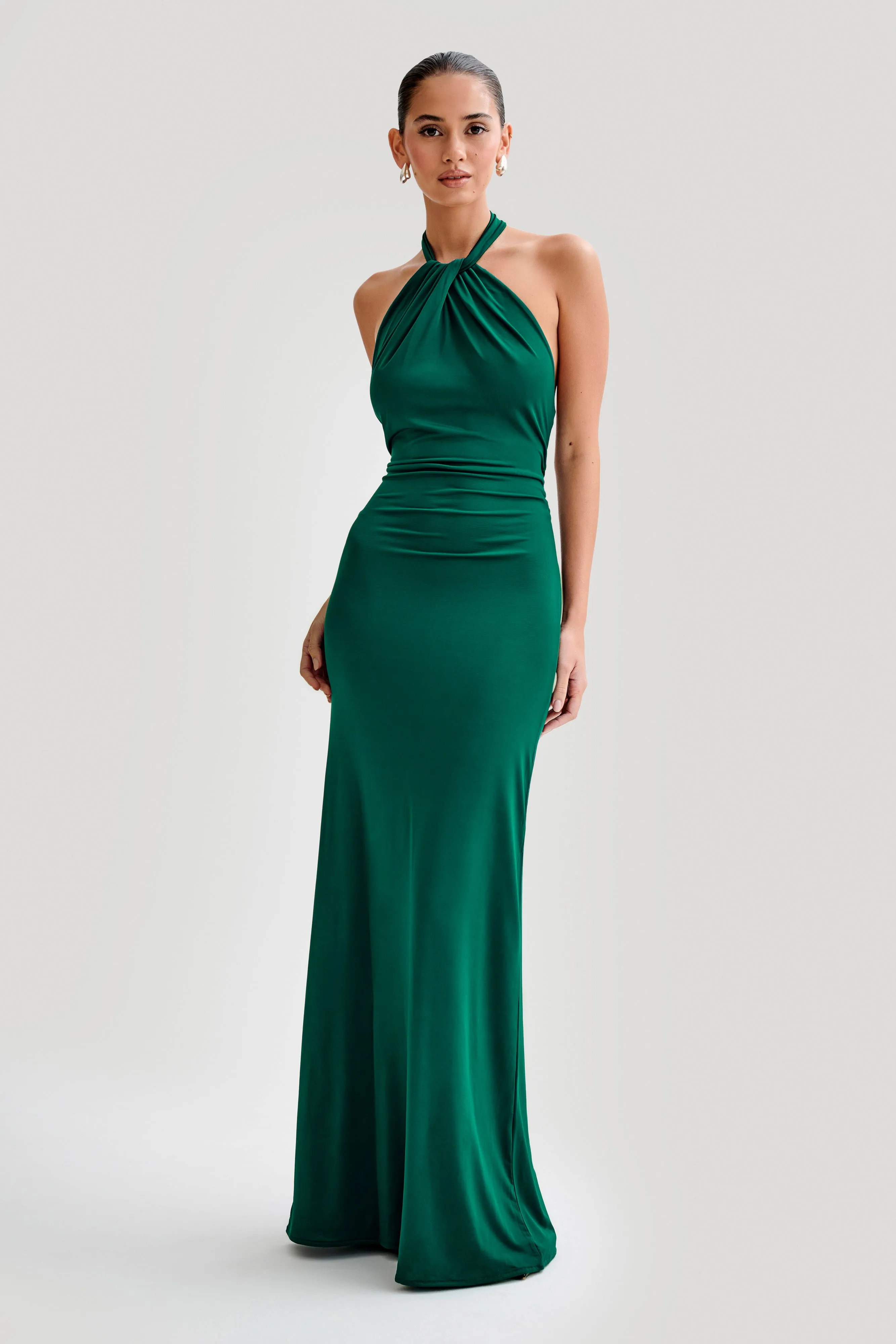 green meshki dress The Nadia Dress | Green main image 0