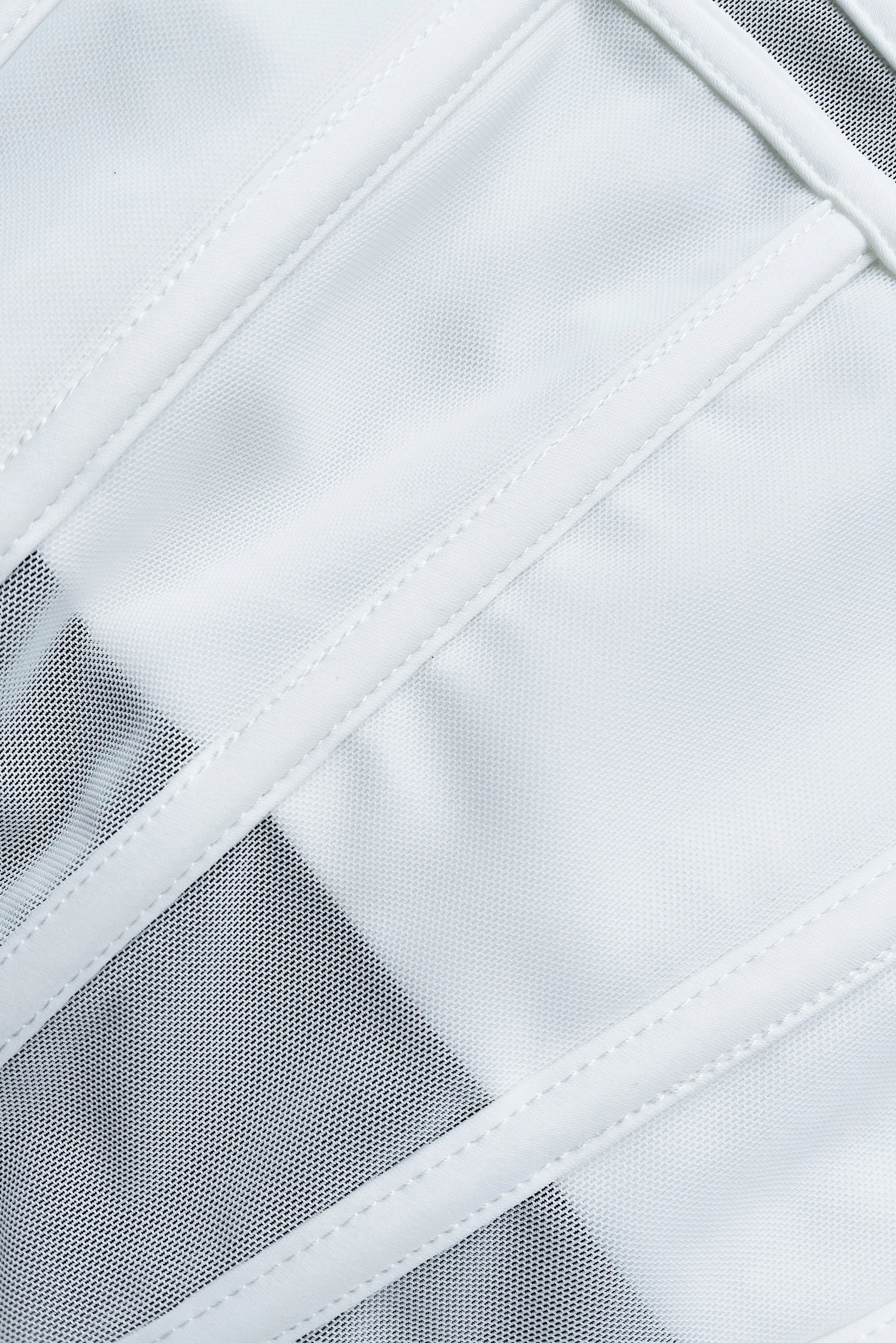 Delaney Corset Bustier - White sold by Meshki product image thumbnail 3